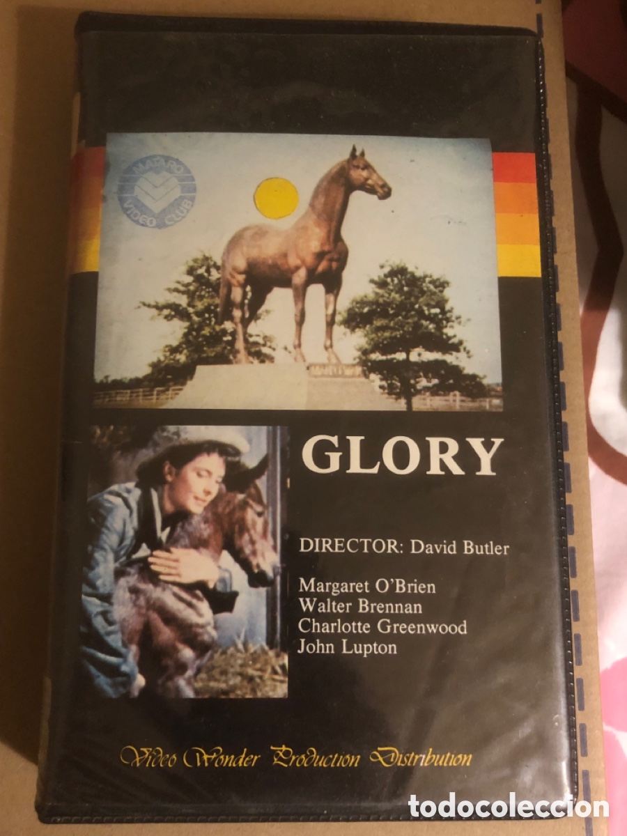 Cine: VHS V&Iacute;DEO CLUB GLORY VHS