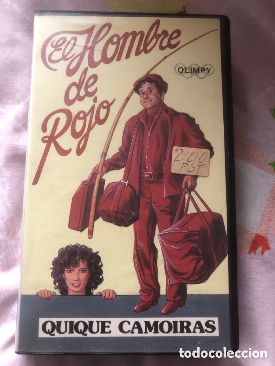 Cine: VHS V&Iacute;DEO CLUB EL HOMBRE DE ROJO
