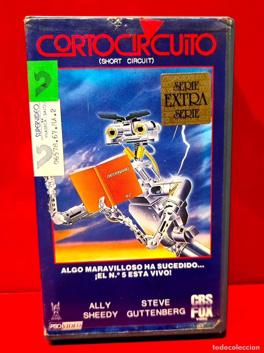Cine: CORTOCIRCUITO (1986) - John Badham - Steve Guttenberg, Ally Sheedy - 1&ordf; EDICI&Oacute;N CBS