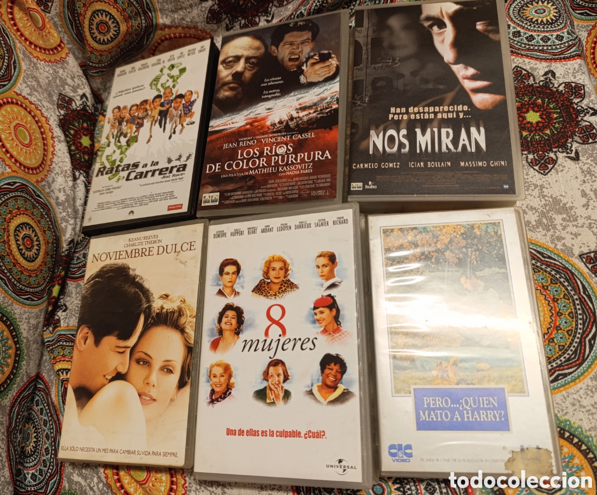 Cine: Coleccion seis pel&iacute;culas VHS