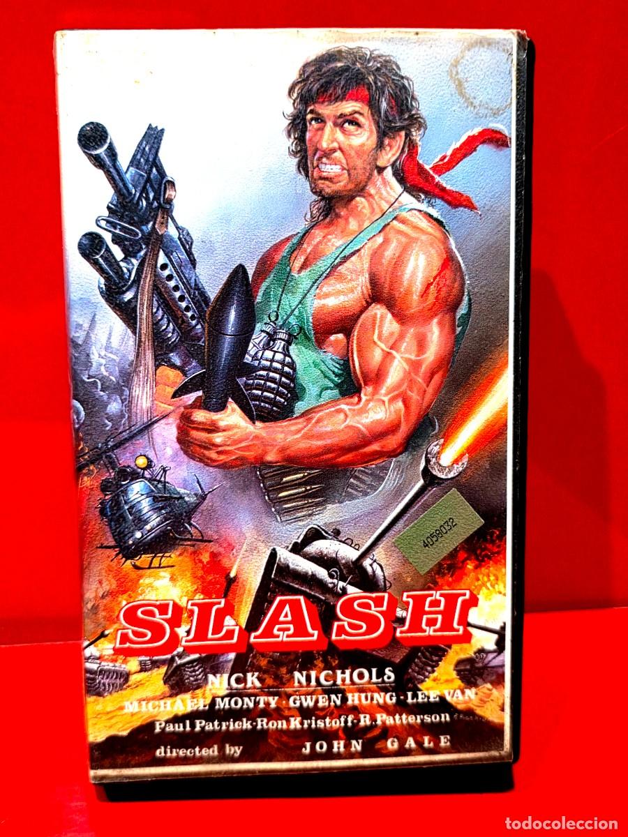 Cine: SLASH (1986). Nick Nichols, Romano Kristof. MERCENARIOS