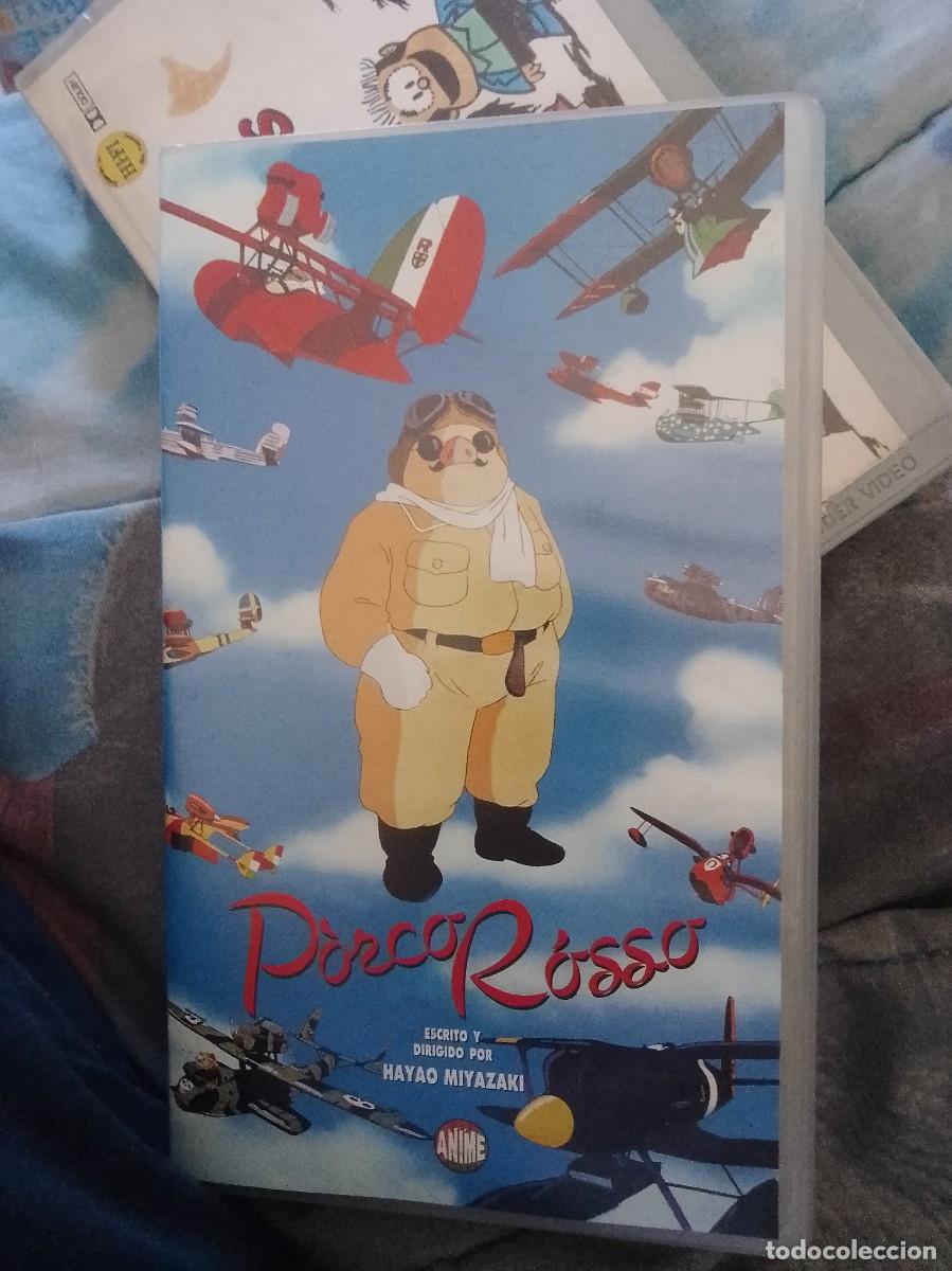 Cine: Porco Rosso vhs rrareza