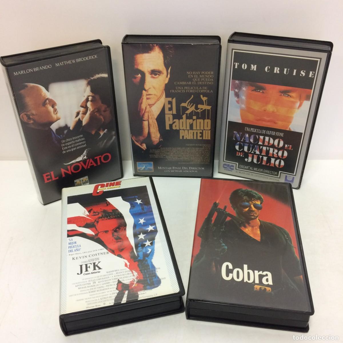 Cinema: Pel&iacute;culas: Lote de 41 Pel&iacute;culas VHS Cine para Siempre - El Padrino, Cobra &hellip;