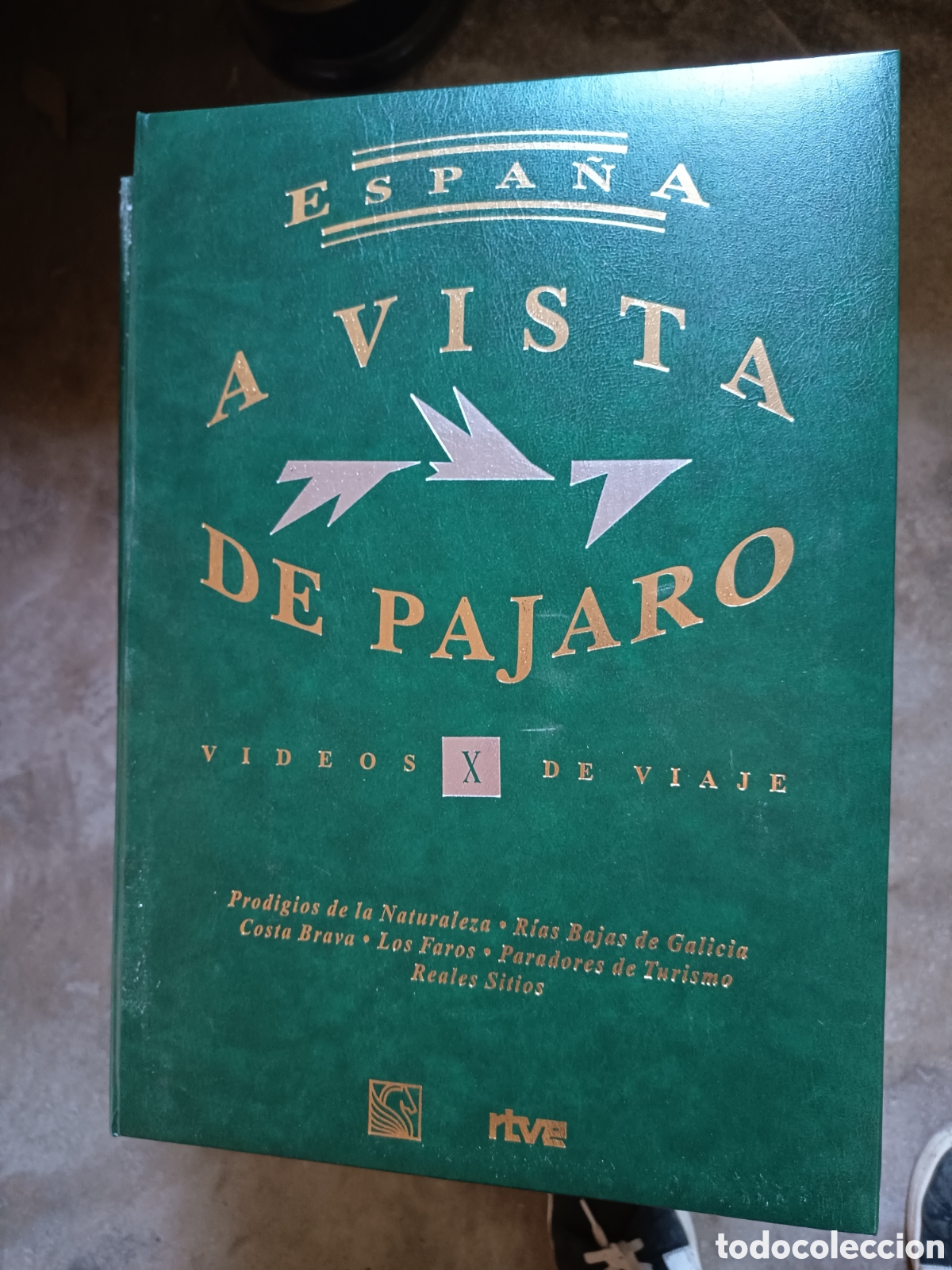 Cine: Estuche con 2 VHS De lacolecci&oacute;n A VISTA DE PAJARO,videos de viaje,numero 10 ,nuevo