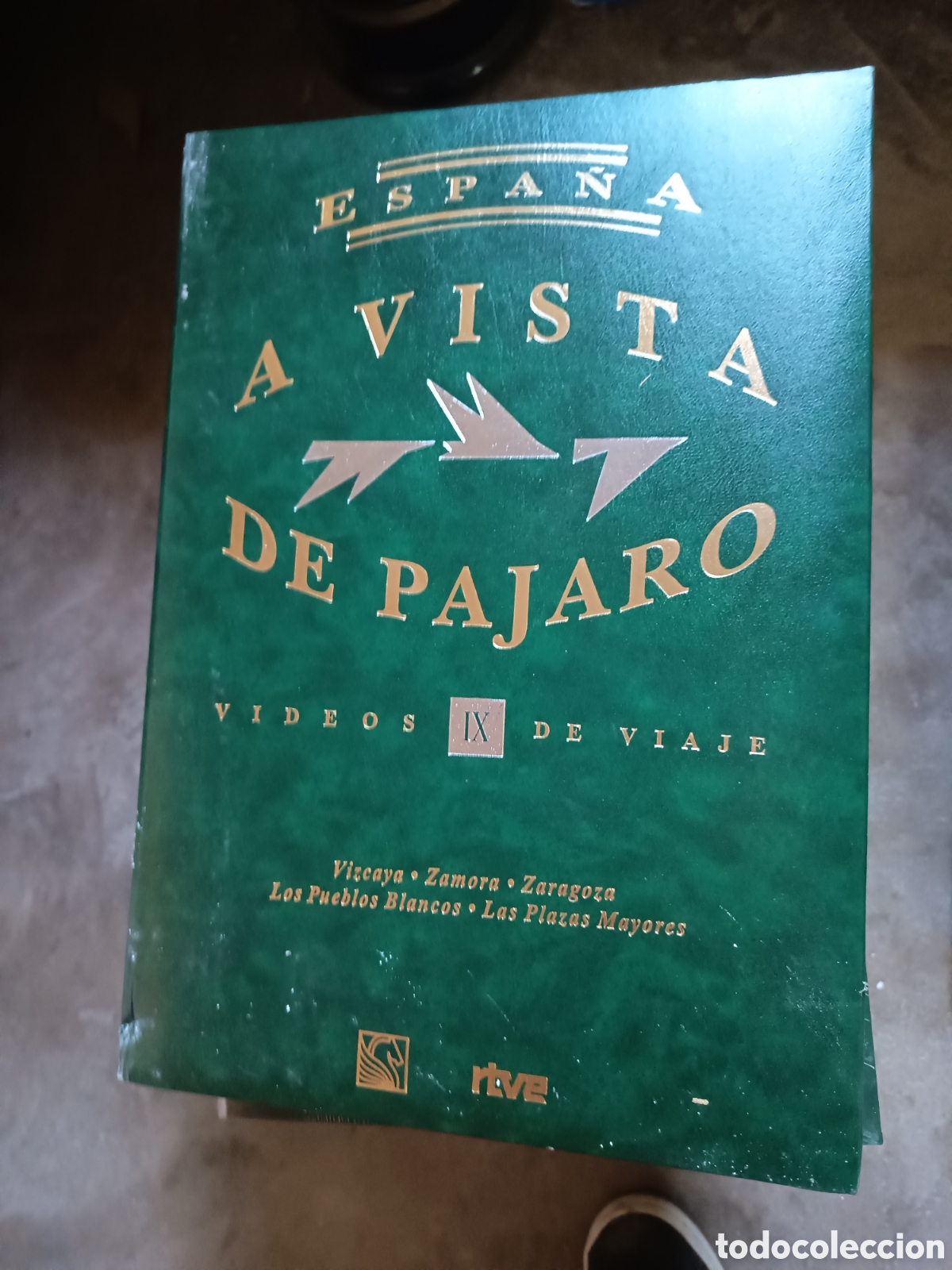 Cine: Estuche con 2 VHS De lacolecci&oacute;n A VISTA DE PAJARO,videos de viaje,numero 19 ,nuevo