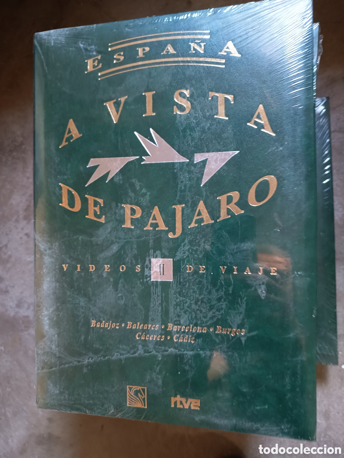 Cine: Estuche con 2 VHS De lacolecci&oacute;n A VISTA DE PAJARO,videos de viaje,numero 2 ,nuevo