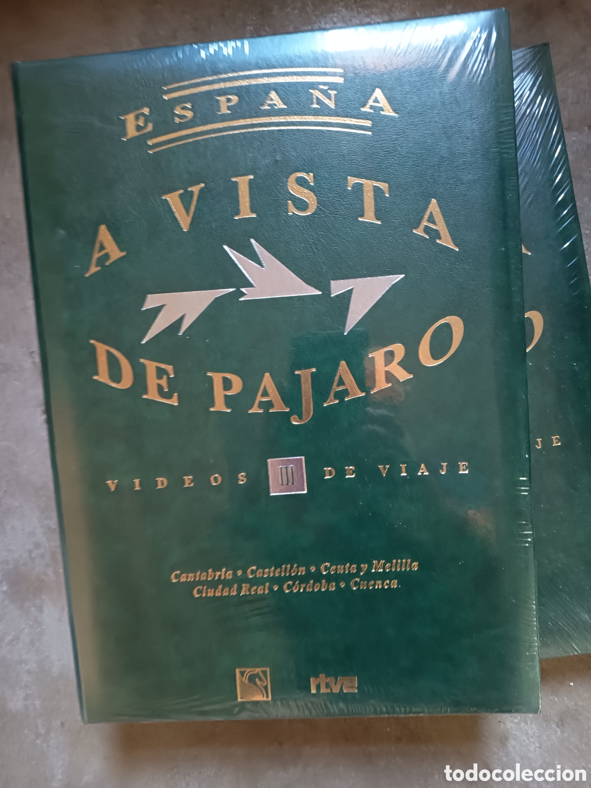 Cine: Estuche con 2 VHS De lacolecci&oacute;n A VISTA DE PAJARO,videos de viaje,numero 3 ,nuevo