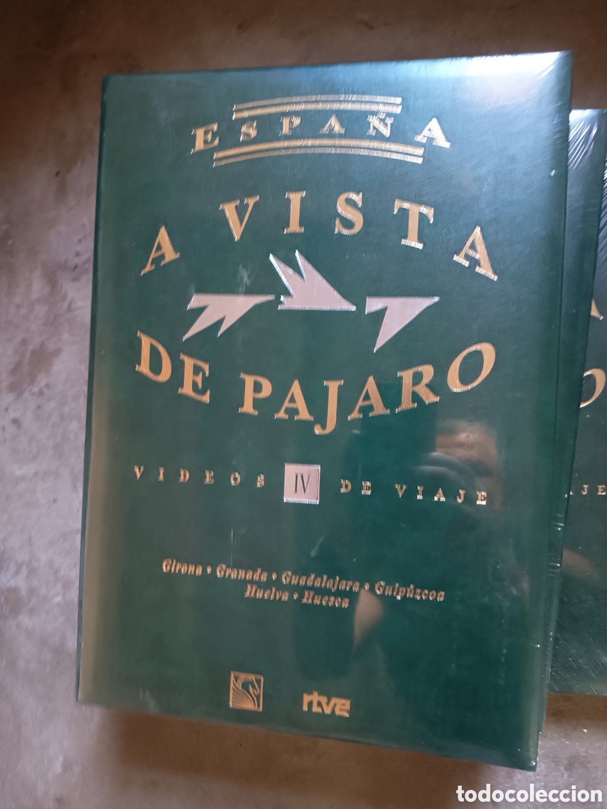Cine: Estuche con 2 VHS De lacolecci&oacute;n A VISTA DE PAJARO,videos de viaje,numero 4 ,nuevo