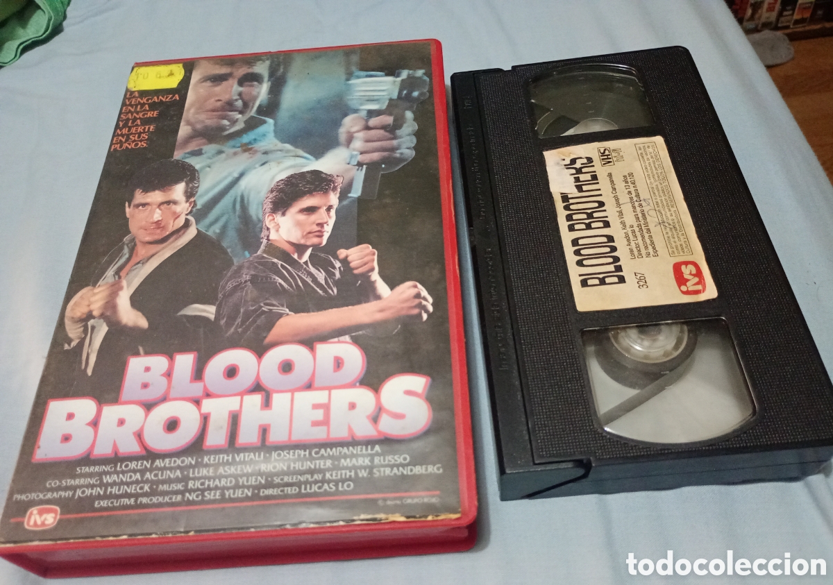 Cine: Blood Brothers vhs ( retroceder nunca rendirse jam&aacute;s 3 )