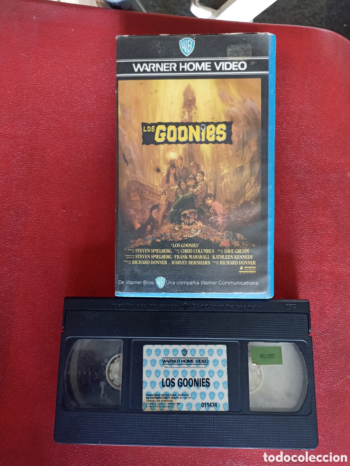 Cine: VHS- LOS GOONIES. WARNER BROS. JOYA DE CULTO