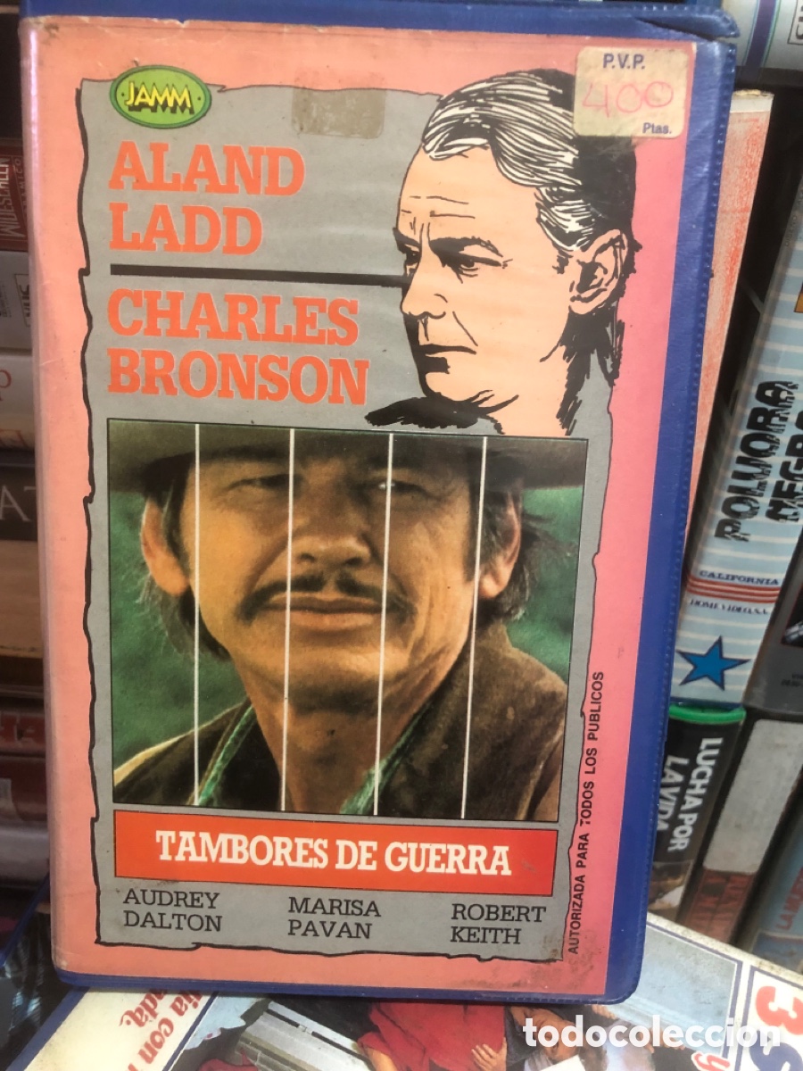 Cine: VHS V&Iacute;DEO CLUB TAMBORES DE GUERRA