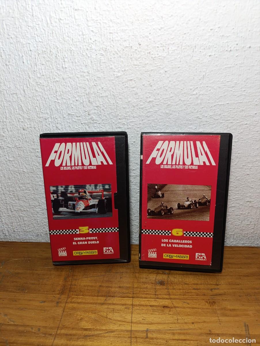 Cine: Pack 2 VHS F&oacute;rmula 1 Senna-Prost Orbis Fabbri