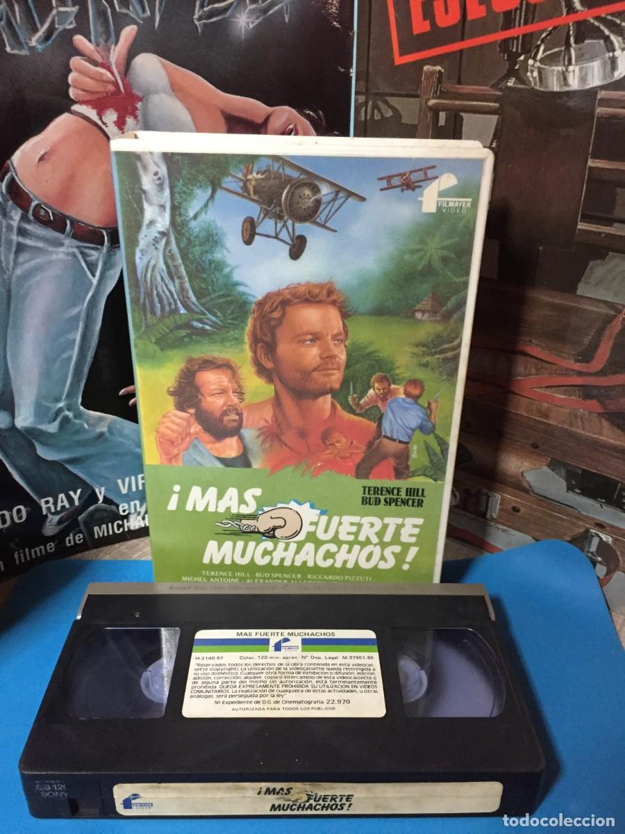 Cine: Vhs Mas fuerte muchachos - Bud Spencer, Terence Hill