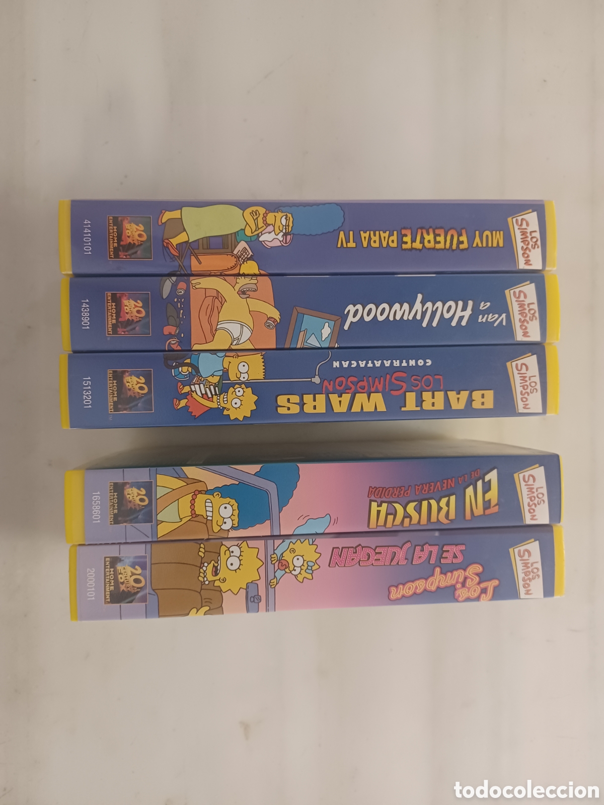 Cine: 5 pel&iacute;culas vhs los Simpson - Foto 2