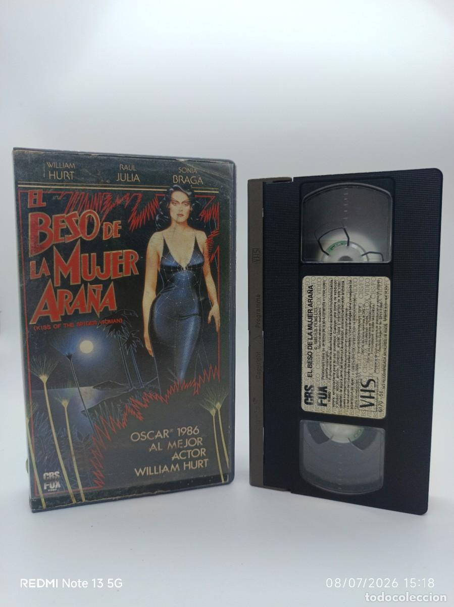 Cine: VHS-EL BESO DE LA MUJER ARA&Ntilde;A