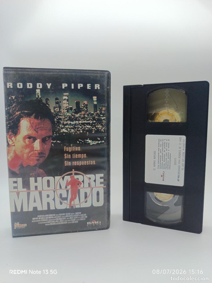 Cine: VHS-EL HOMBRE MARCADO
