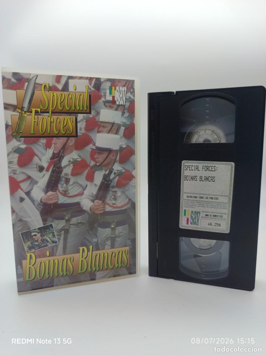 Cine: VHS-BOINAS BLANCAS, SPECIAL FORCES