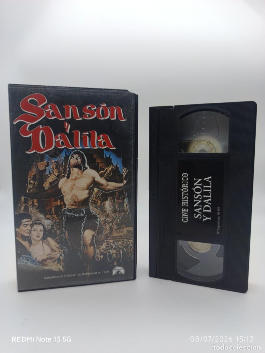 Cine: VHS- SANSON Y DALILA - Foto 1