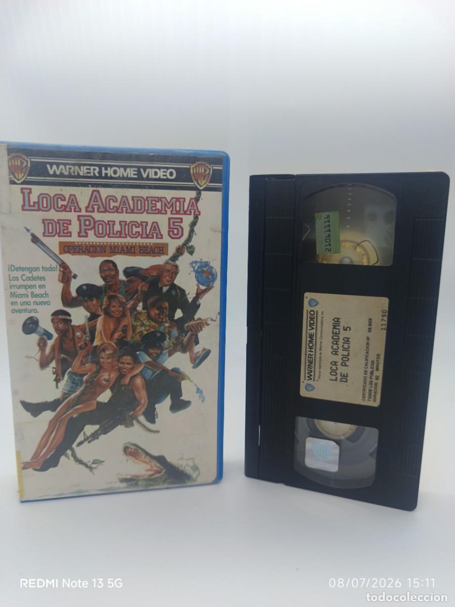 Cine: VHS-LOCA ACADEMIA DE POLICIA 5