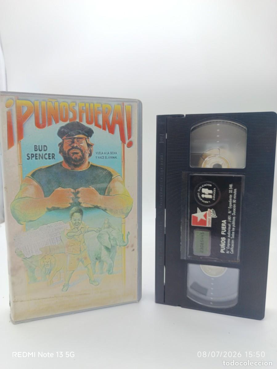 Cine: VHS-PU&Ntilde;OS FUERA, BUD SPENCER