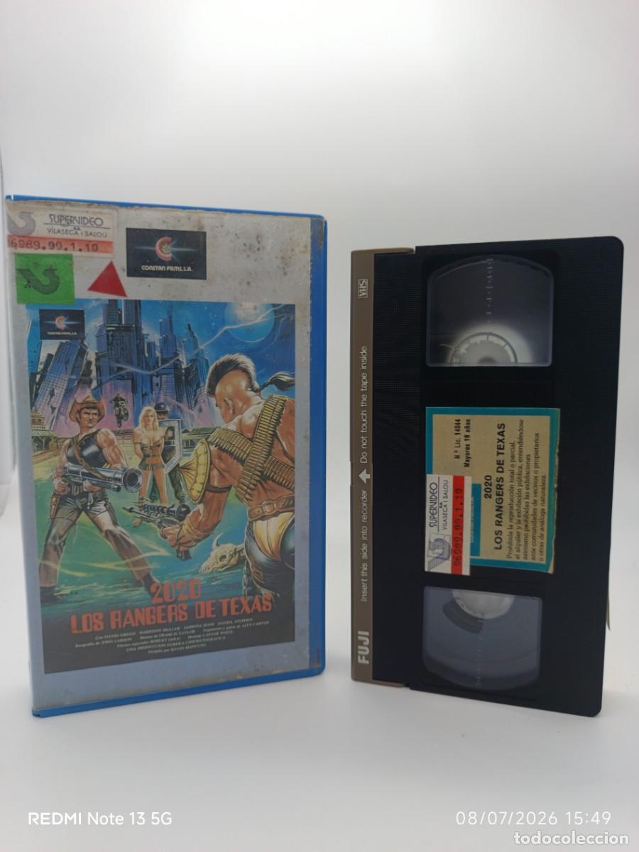 Cine: VHS-LOS RANGERS DE TEXAS 2020
