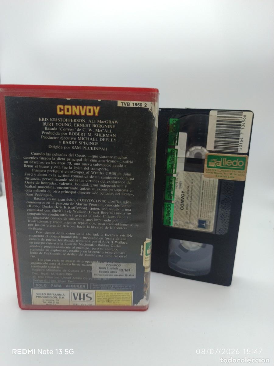 Cine: ++++VHS-CONVOY++++++ - Foto 2