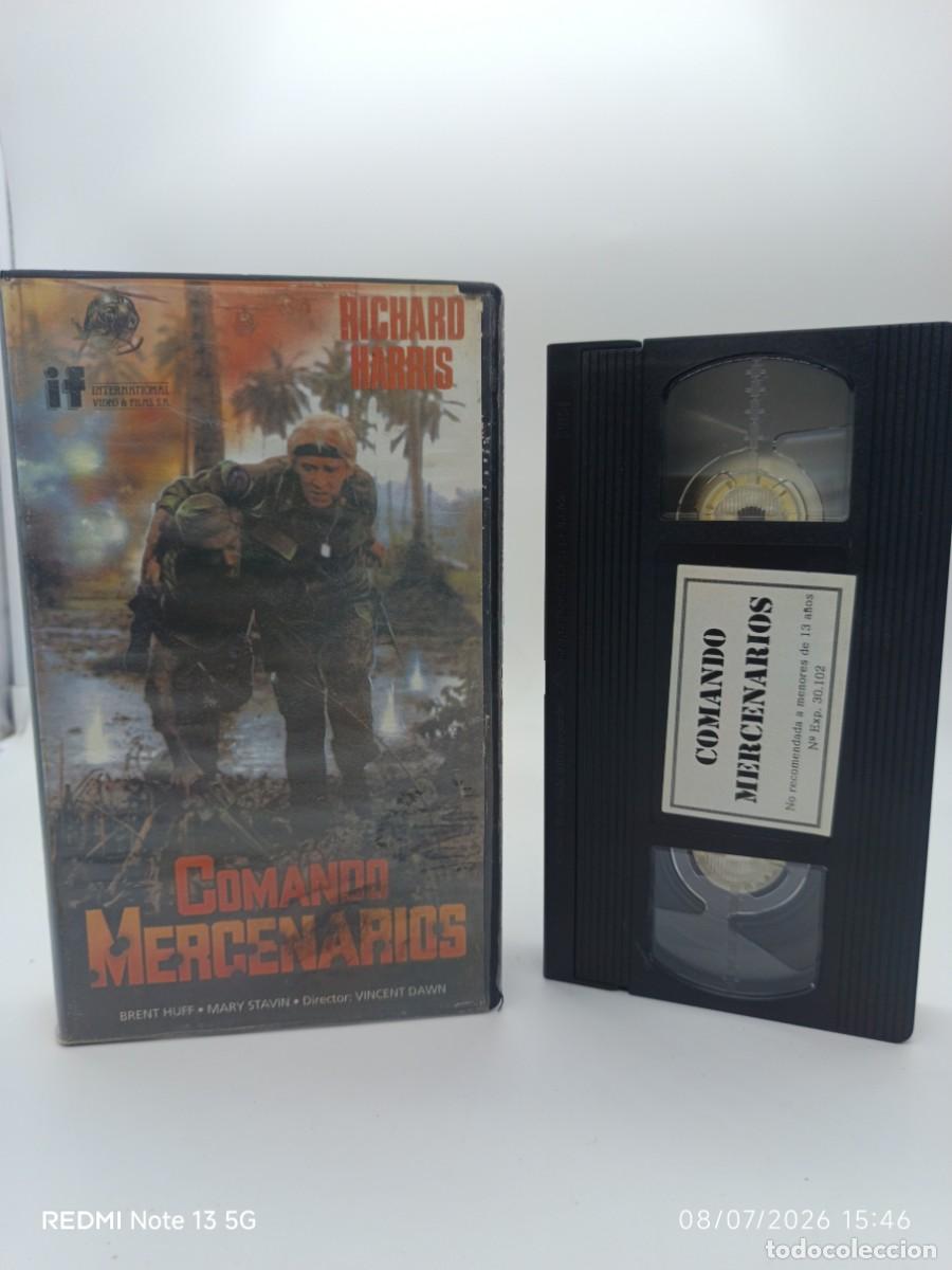 Cine: VHS-COMANDO MERCENARIOS