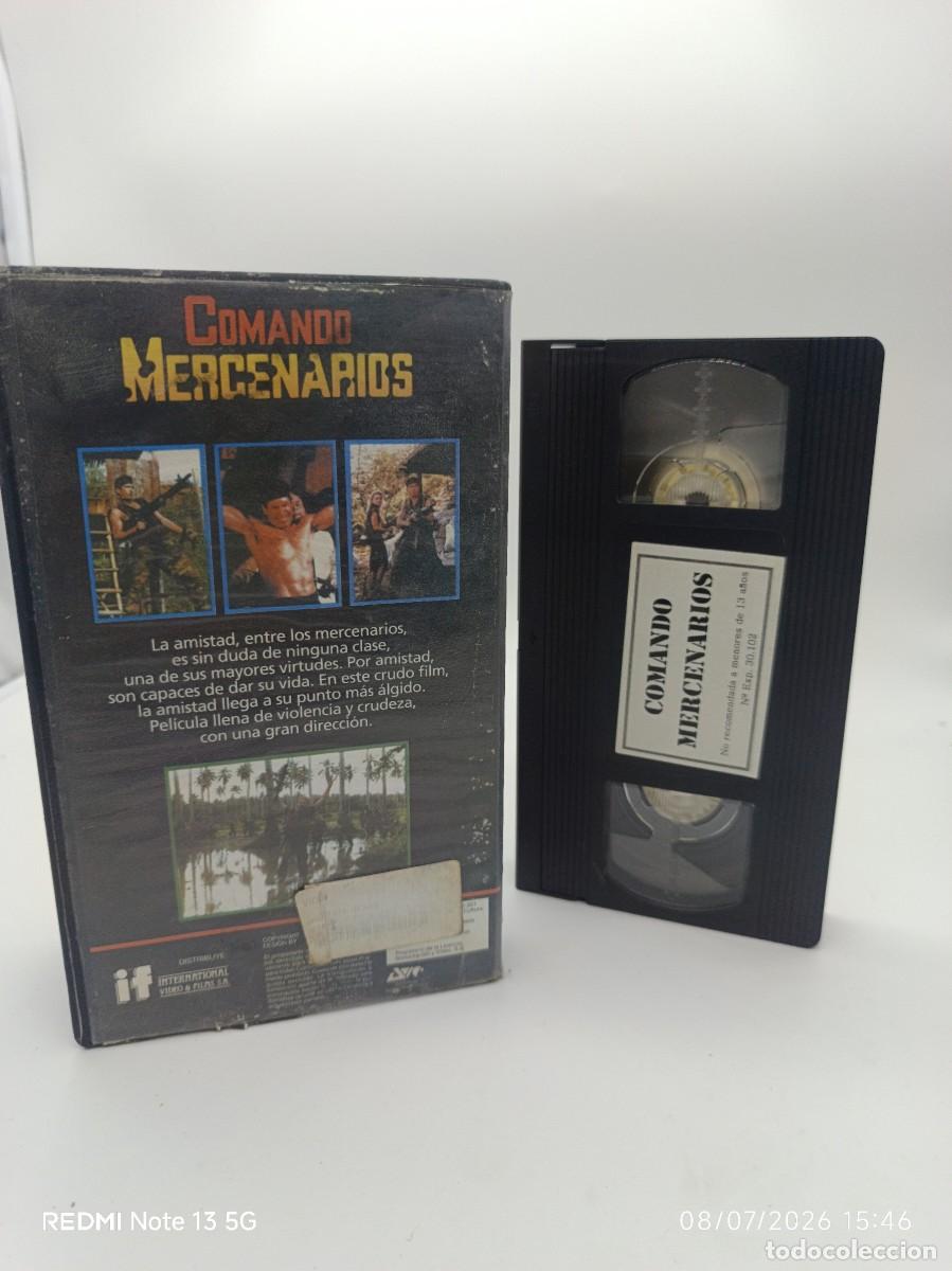 Cine: VHS-COMANDO MERCENARIOS - Foto 2