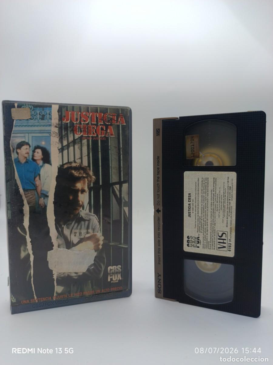 Cine: ++VHS-JUSTICIA CIEGA