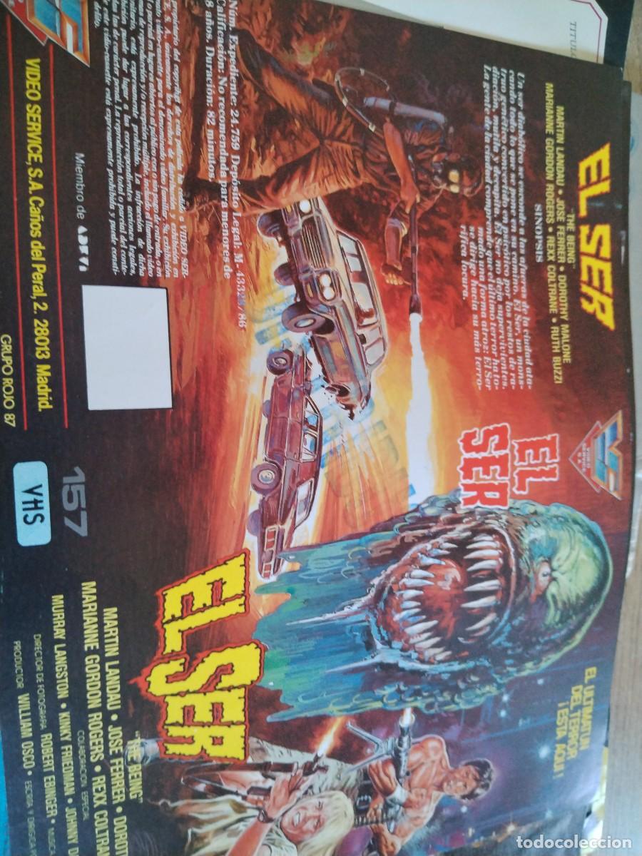 Cine: SOLO CARATULA VHS - EL SER