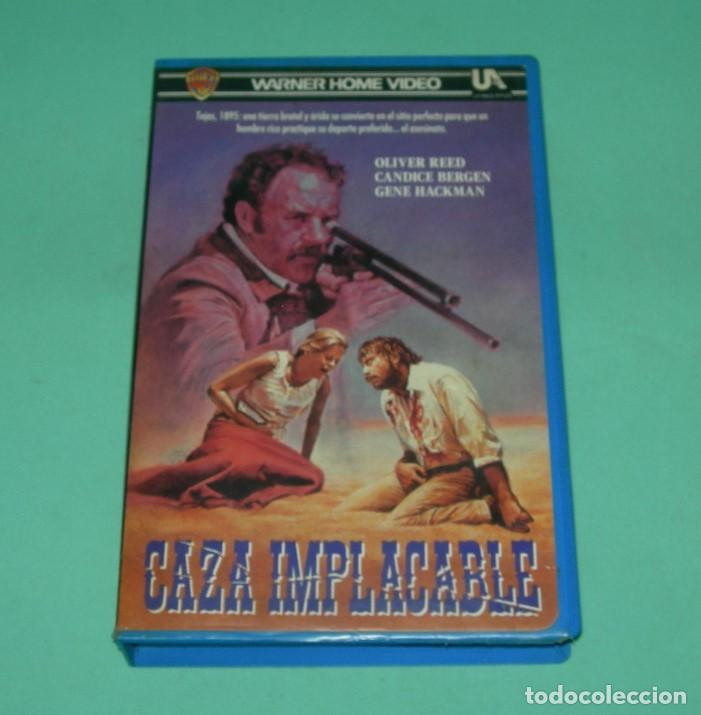 Cine: PEL&Iacute;CULA VHS CAZA IMPLACABLE - OLIVER REED - CANDICE BERGEN -