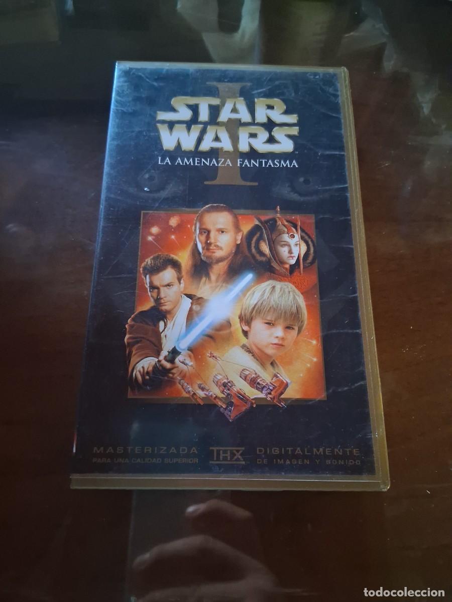 Cine: Pel&iacute;cula cinta de video Star wars La amenaza fantasma