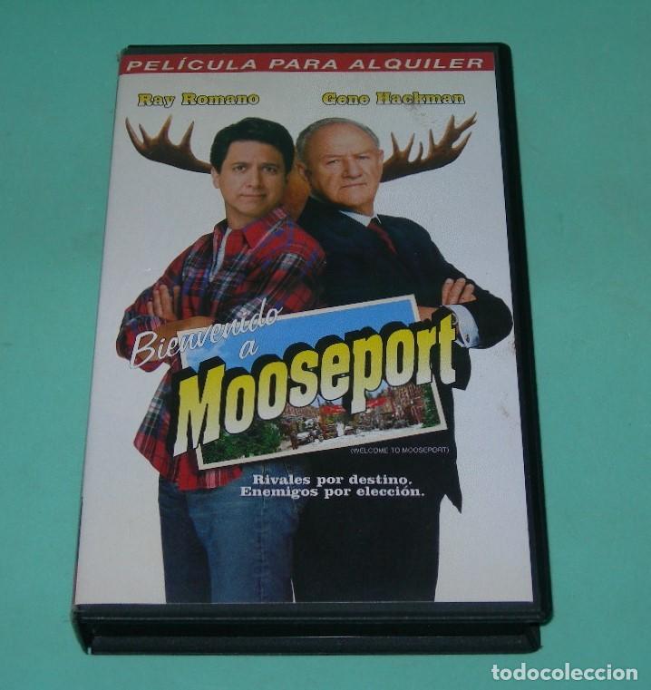 Cine: PEL&Iacute;CULA VHS BIENVENIDO A MOOSEPORT - RAY ROMANO - GENE HACKMAN -