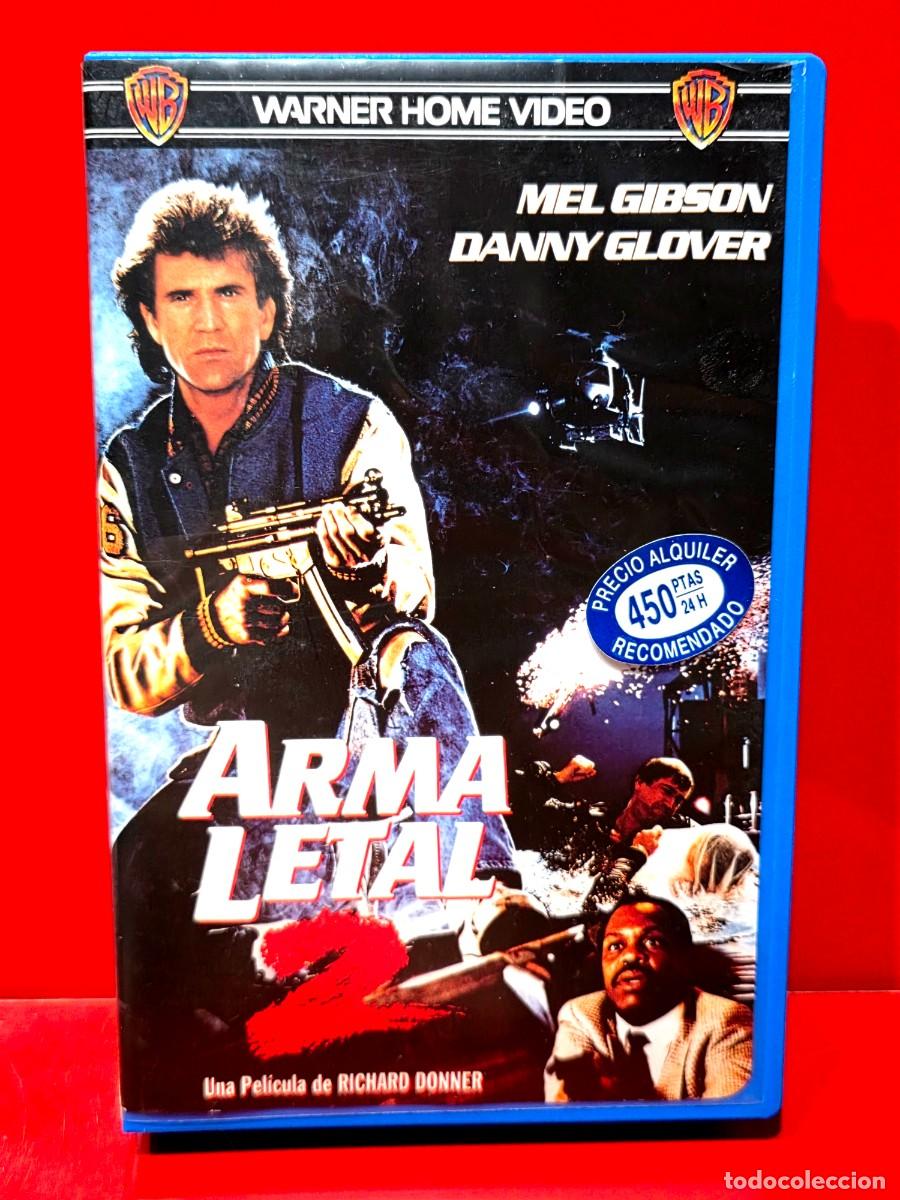 Cine: ARMA LETAL 2 (1989) - RICHARD DONNER, MEL GIBSON, DANNY GLOVER - 1&ordf; EDIC. CAJA GRANDE