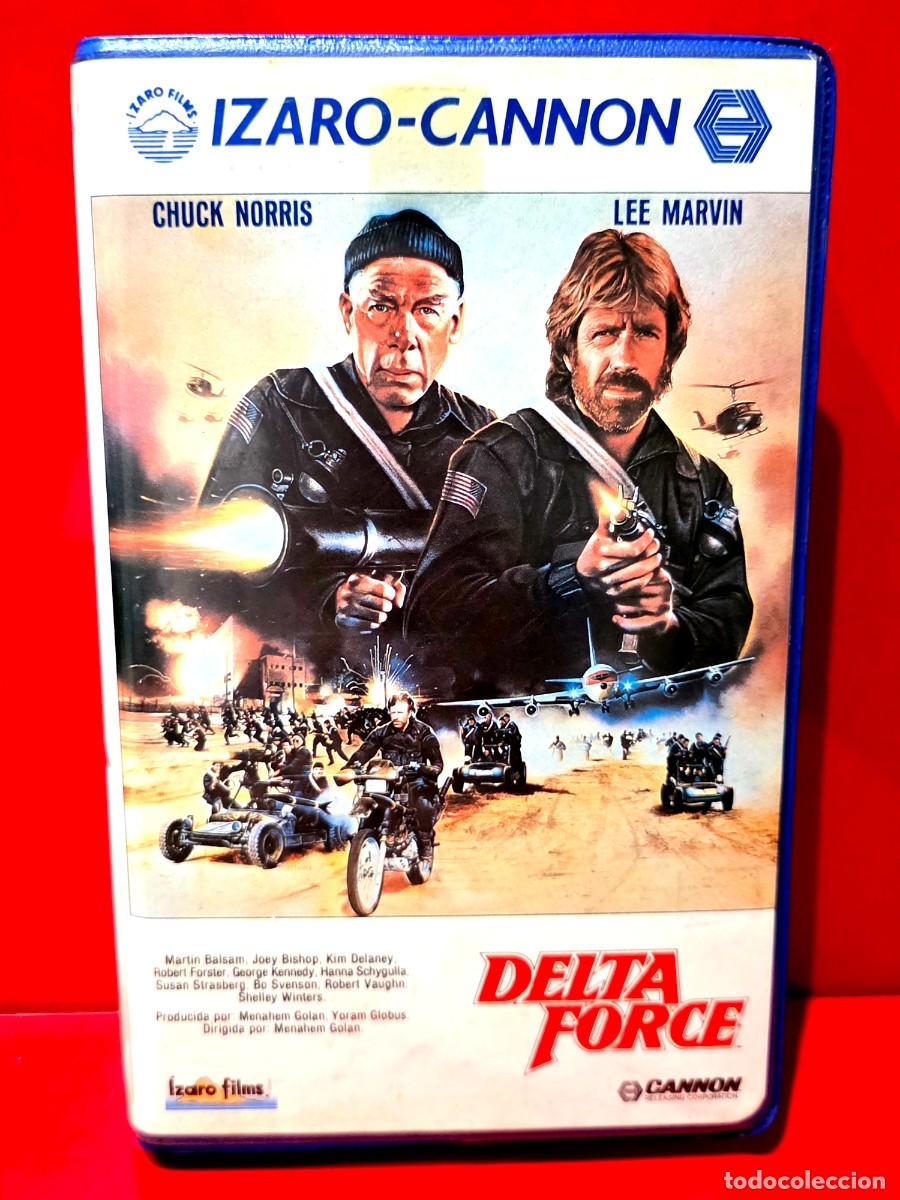 Cine: DELTA FORCE (1986) - Chuck Norris, Lee Marvin, Martin Balsam - 1&ordf; EDIC. IZARO
