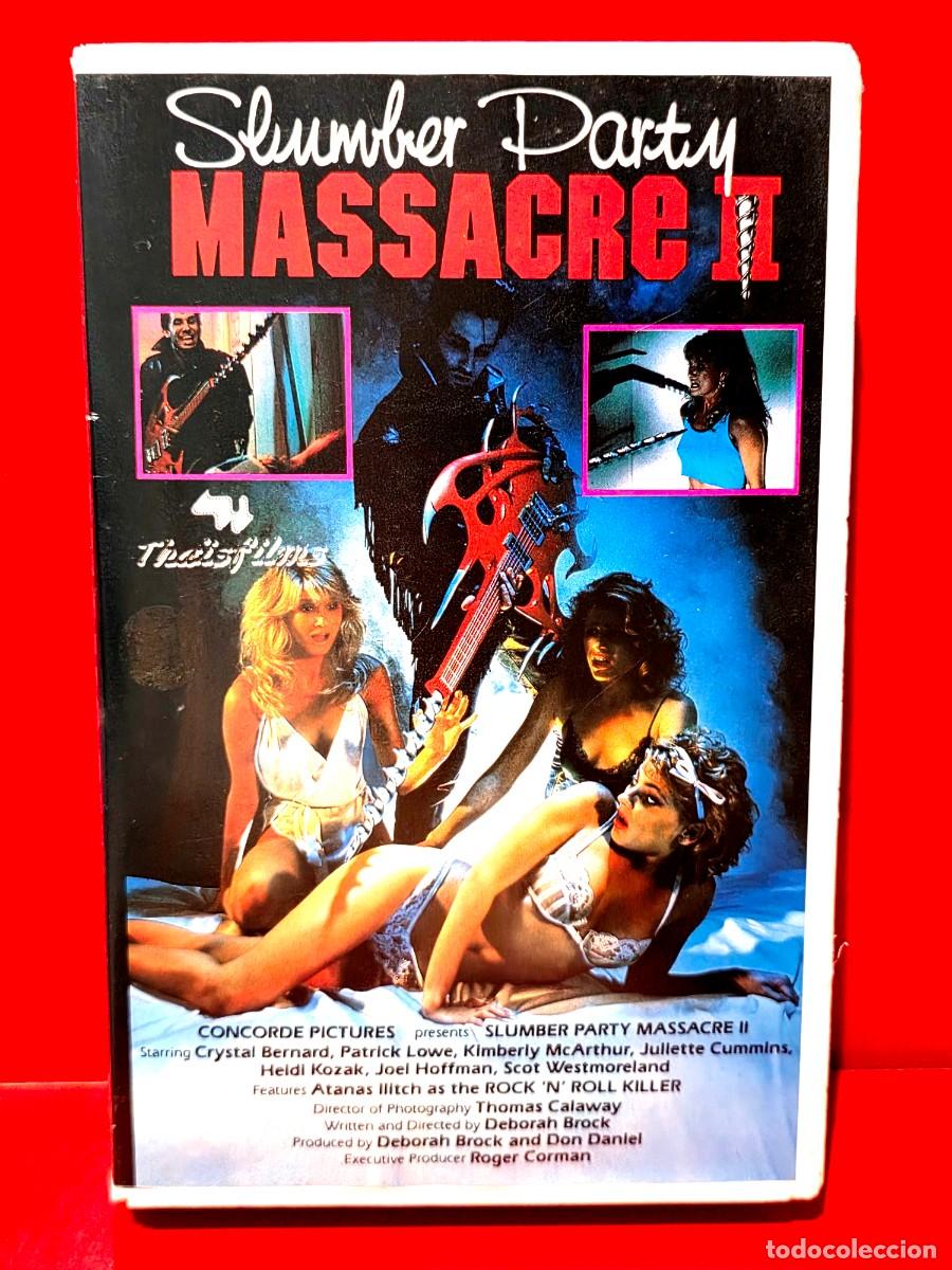 Cine: SLUMBER PARTY II MASSACRE (1987) - Crystal Bernard, Jennifer Rhodes, Kimberly McArthur