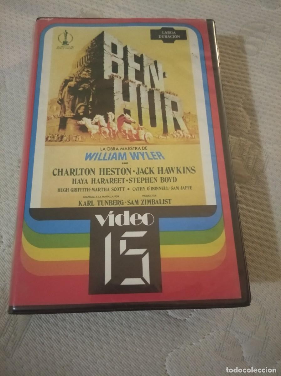 Cine: BEN-HUR VHS VIDEO 15 - EDICION PRIMITIVA