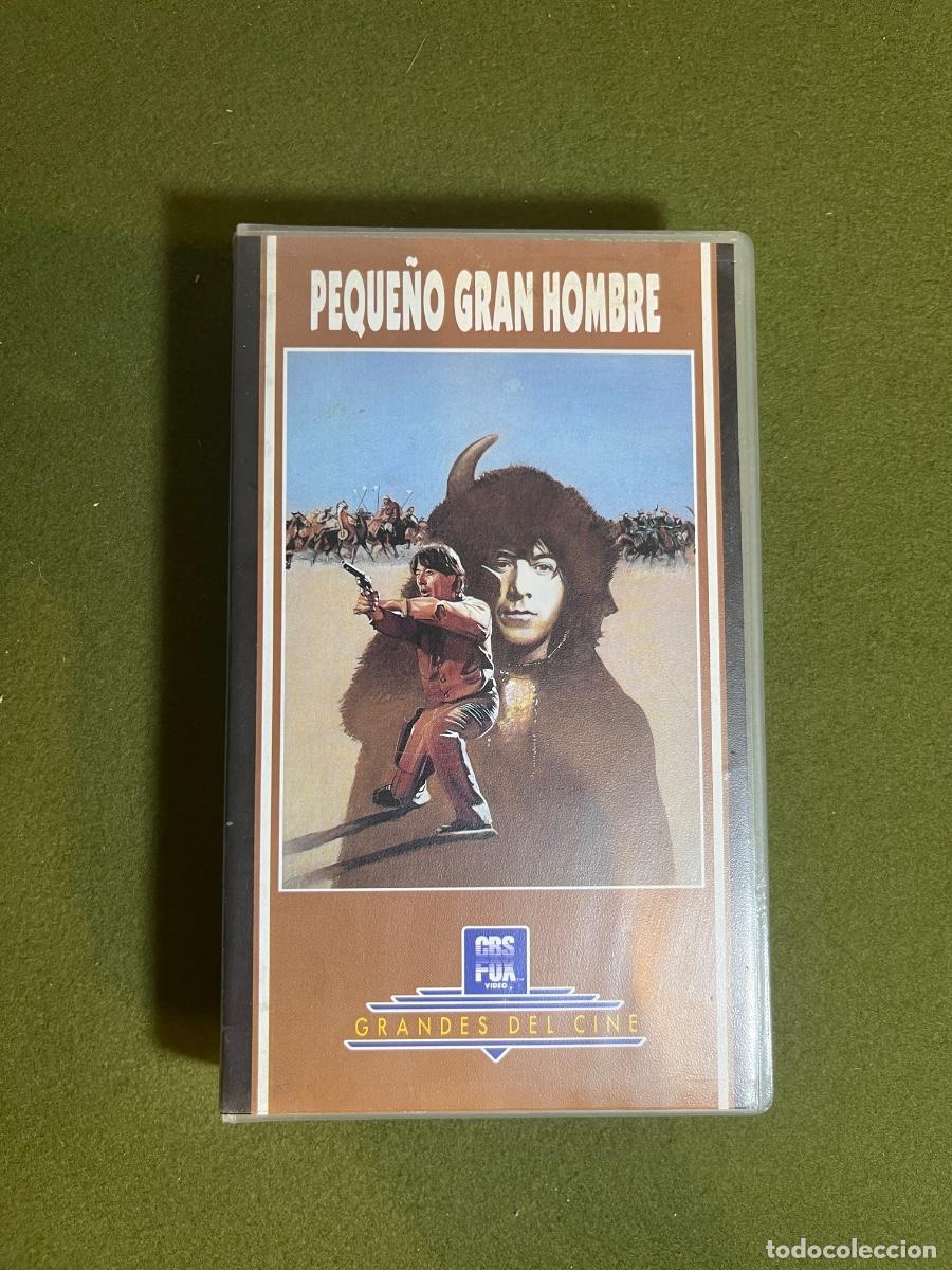 Kino: VHS Peque&ntilde;o Gran Hombre Little Big Man CBS Fox Video Grandes del Cine Dustin Hoffman Arthur Penn wes