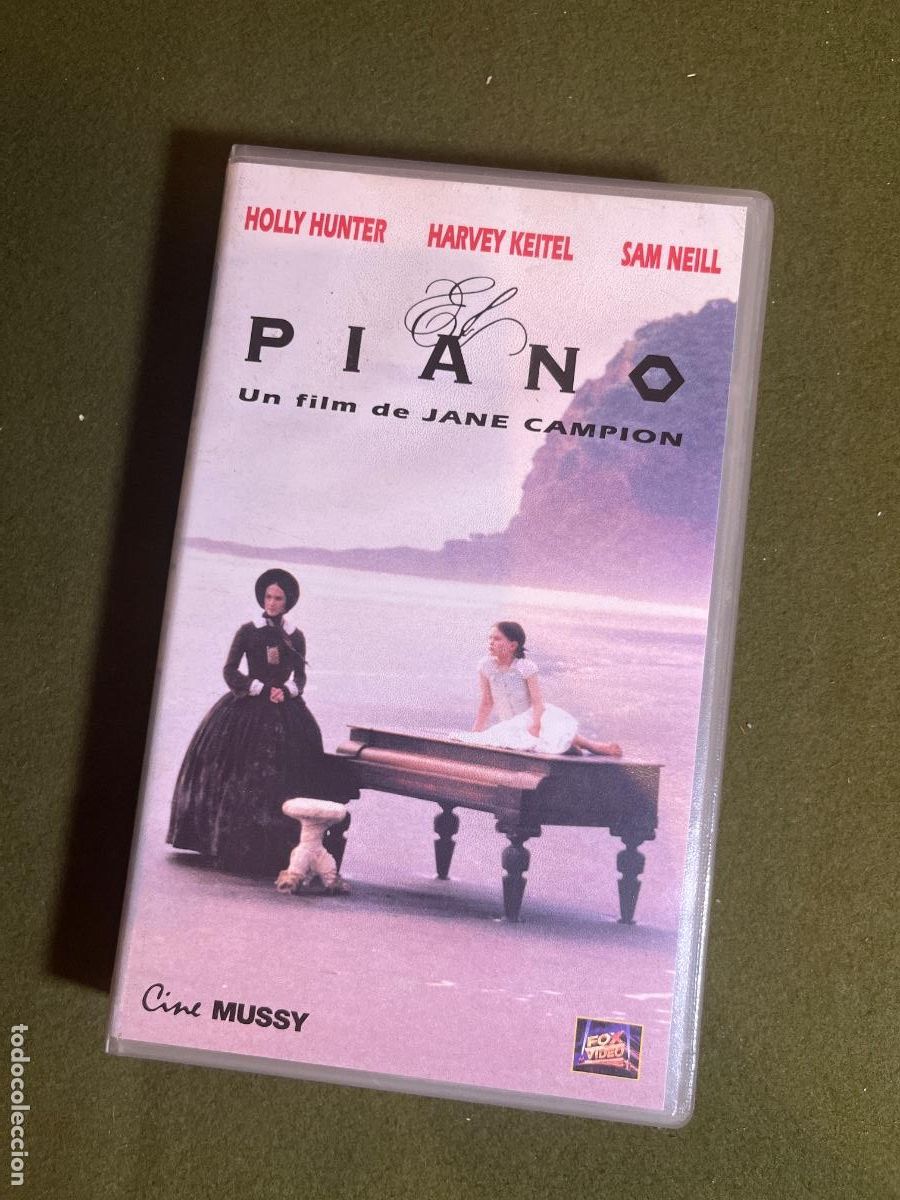 Cine: VHS Piano The Piano Jane Campion Holly Hunter Harvey Keitel Sam Neill Fox Video Ciro Musy drama rom&aacute;