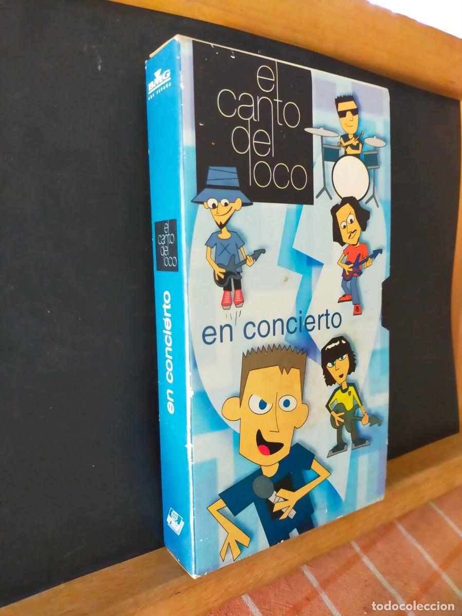 Cine: EL CANTO DEL LOCO EN CONCIERTO. RAREZA. V&Iacute;DEO PROMOCIONAL. PROHIBIDA SU VENTA. 2001.