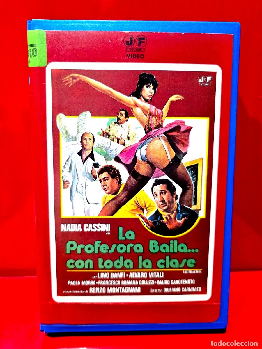 Cine: LA PROFESORA BAILA CON TODA LA CLASE (1979) - ALVARO VITALI