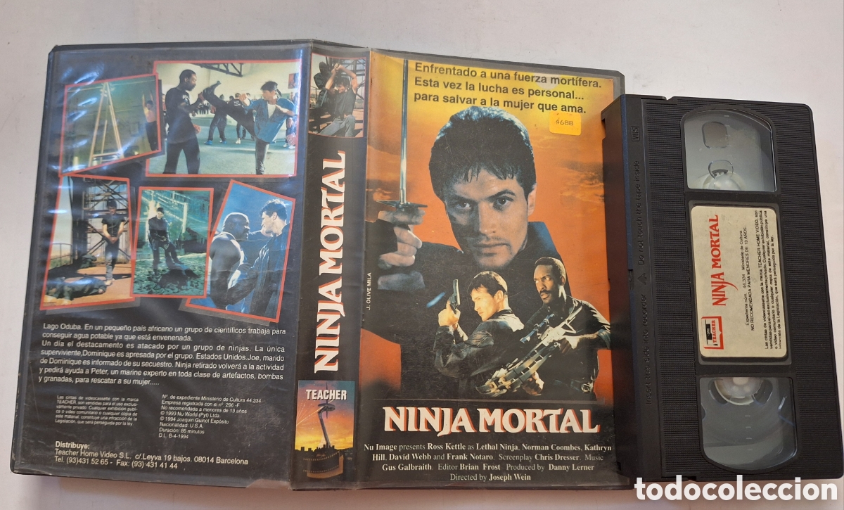 Cine: Ninja Mortal VHS Artes Marciales