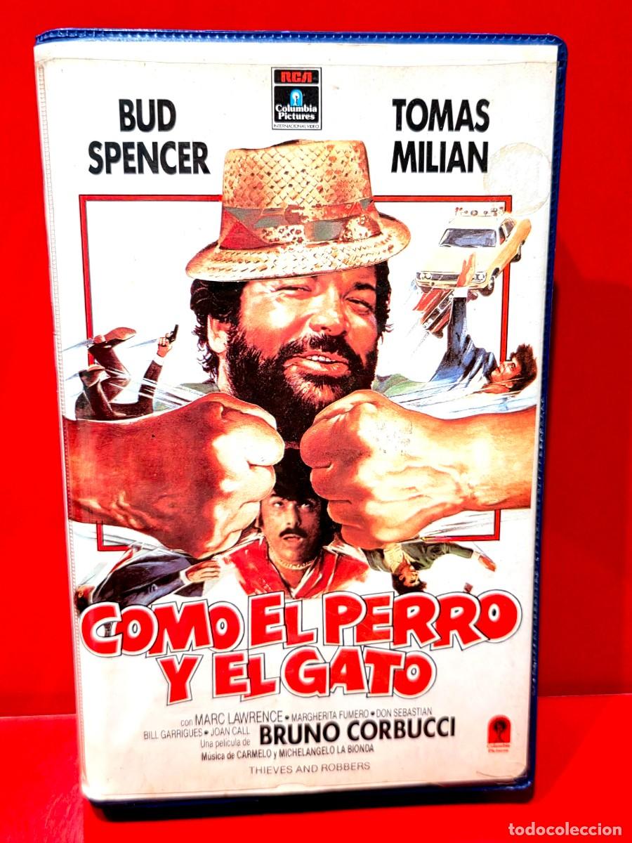 Cine: COMO EL PERRO Y EL GATO (1982) - Bruno Corbucci - Bud Spencer, Tomas Milian - 1&ordf; EDICI&Oacute;N