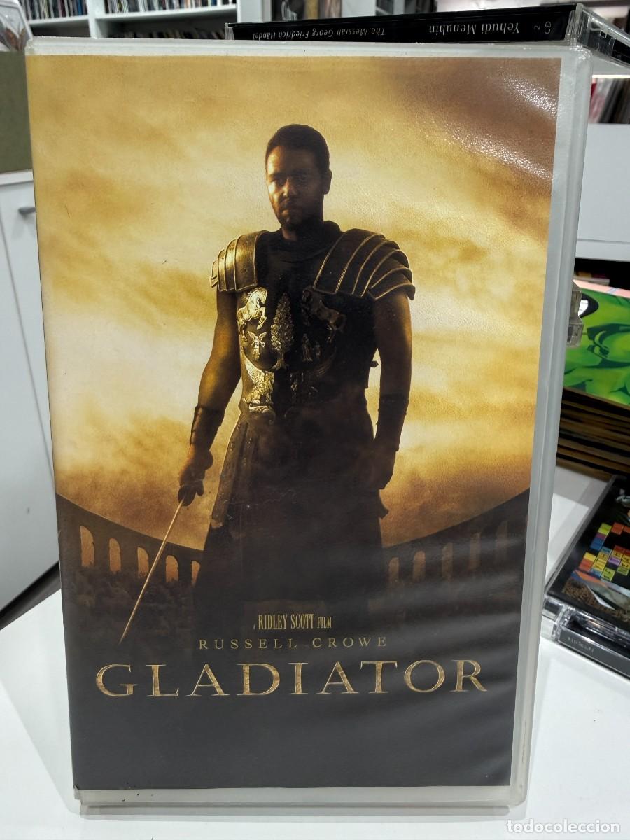 Cine: Gladiator (VHS) Edici&oacute;n Universal Hi-Fi Stereo