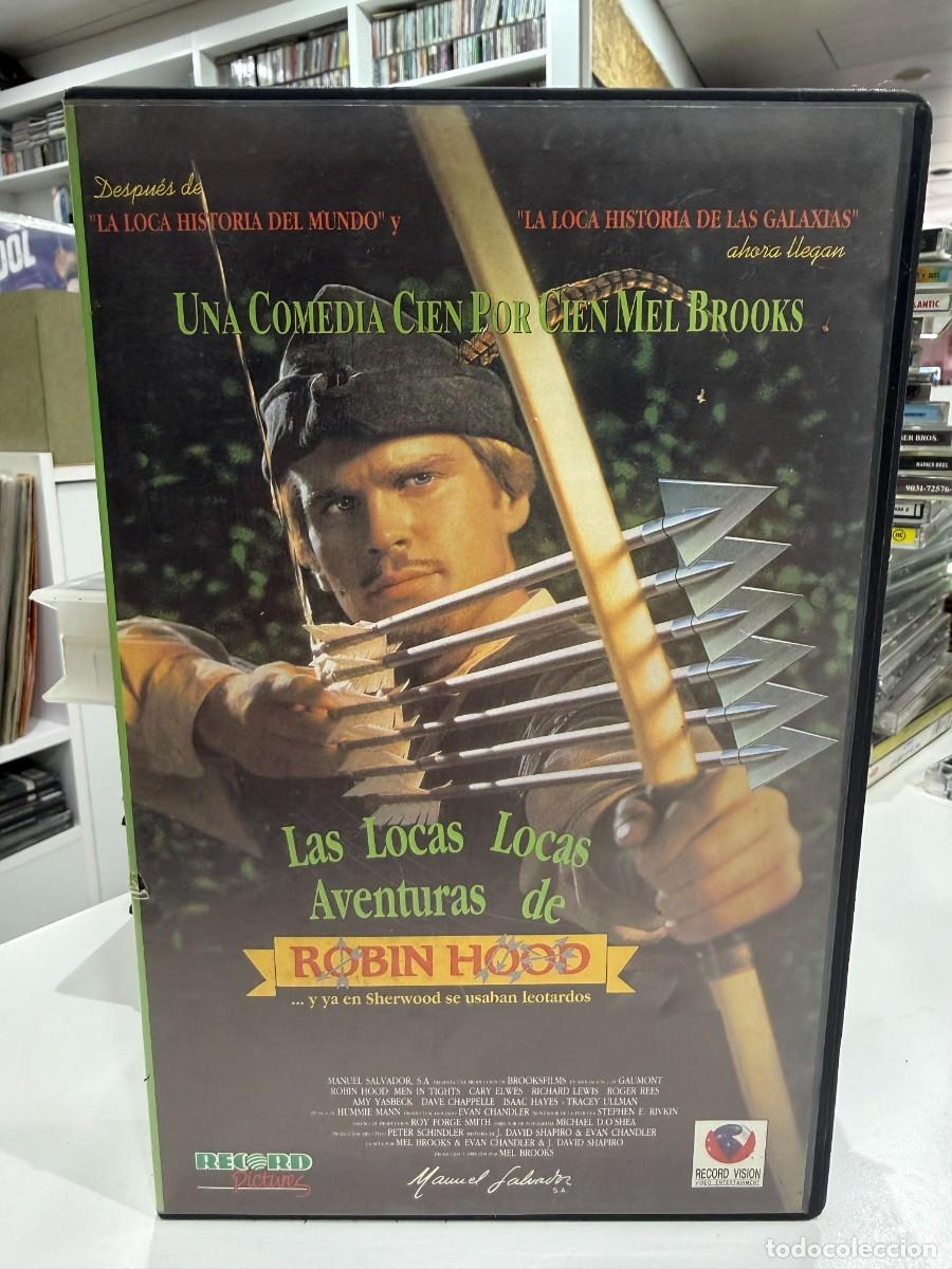 Cine: Las Locas Locas Aventuras De Robin Hood (VHS)