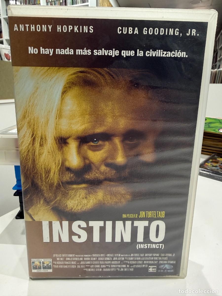 Cine: Instinto (VHS) Anthony Hopkins, Cuba Gooding Jr.