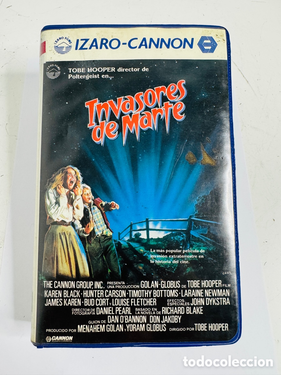 Cine: Invasores de Marte (originalmente Invaders from Mars) VHS Terror