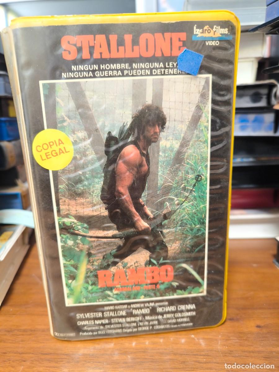 Cin&eacute;ma: Rambo Acorralado 2 VHS