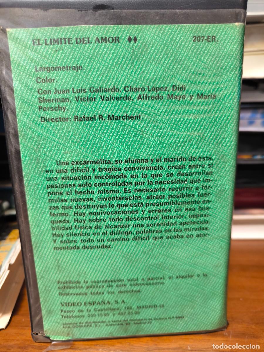Cine: El L&iacute;mite del Amor VHS - Foto 3