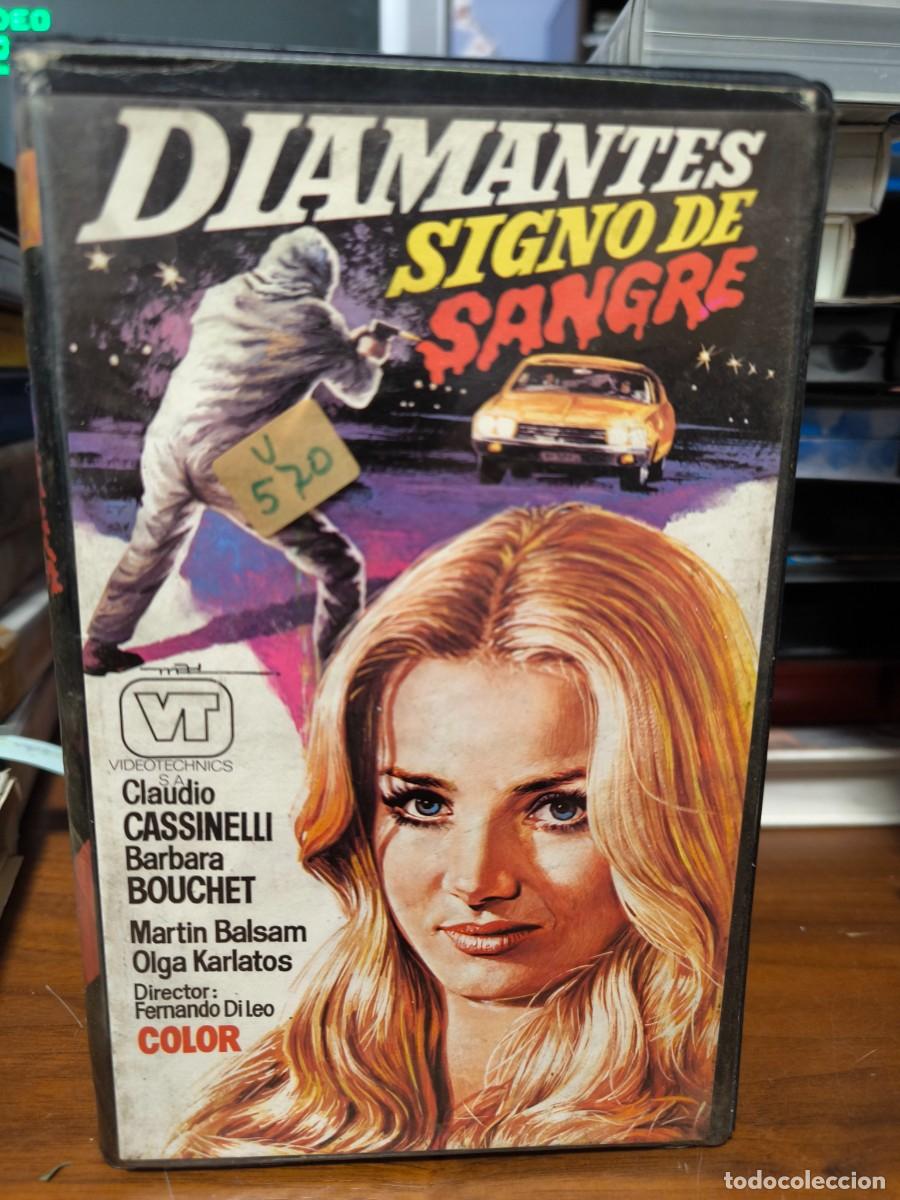 Cine: Diamantes signos de sangre vhs